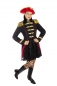 Preview: Damen Soldat Jacke Karnevalskostüm Uniform Fasching Gehrock Köln Schwarz