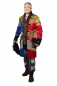 Preview: Herren Lappenkostüm Patchwork Jacke Karnevalskostüm Uniform Fasching Gehrock Neu City