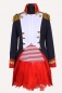 Preview: Damen Soldat Napoleon Jacke Karnevalskostüm Uniform Fasching Gehrock Köln 36-50