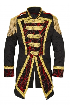 Kostüm Uniform Fasching Soldat Napoleon Jacke Karnevalskostüm Party Gehrock Edel