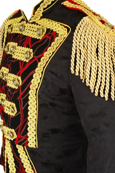 Kostüm Uniform Fasching Soldat Napoleon Jacke Karnevalskostüm Party Gehrock Edel