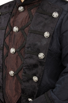 Herren Steampunk Jacke Hochwertige Gothic Kostüm Köln Karneval Fasching 46-66