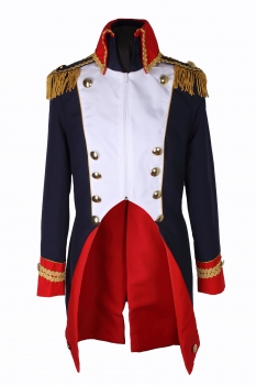 Damen Soldat Napoleon Jacke Karnevalskostüm Uniform Fasching Gehrock Köln 36-50