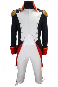 Weste und Hose Soldat Napoleon Karnevalskostüm Uniform Fasching Theater Gehrock