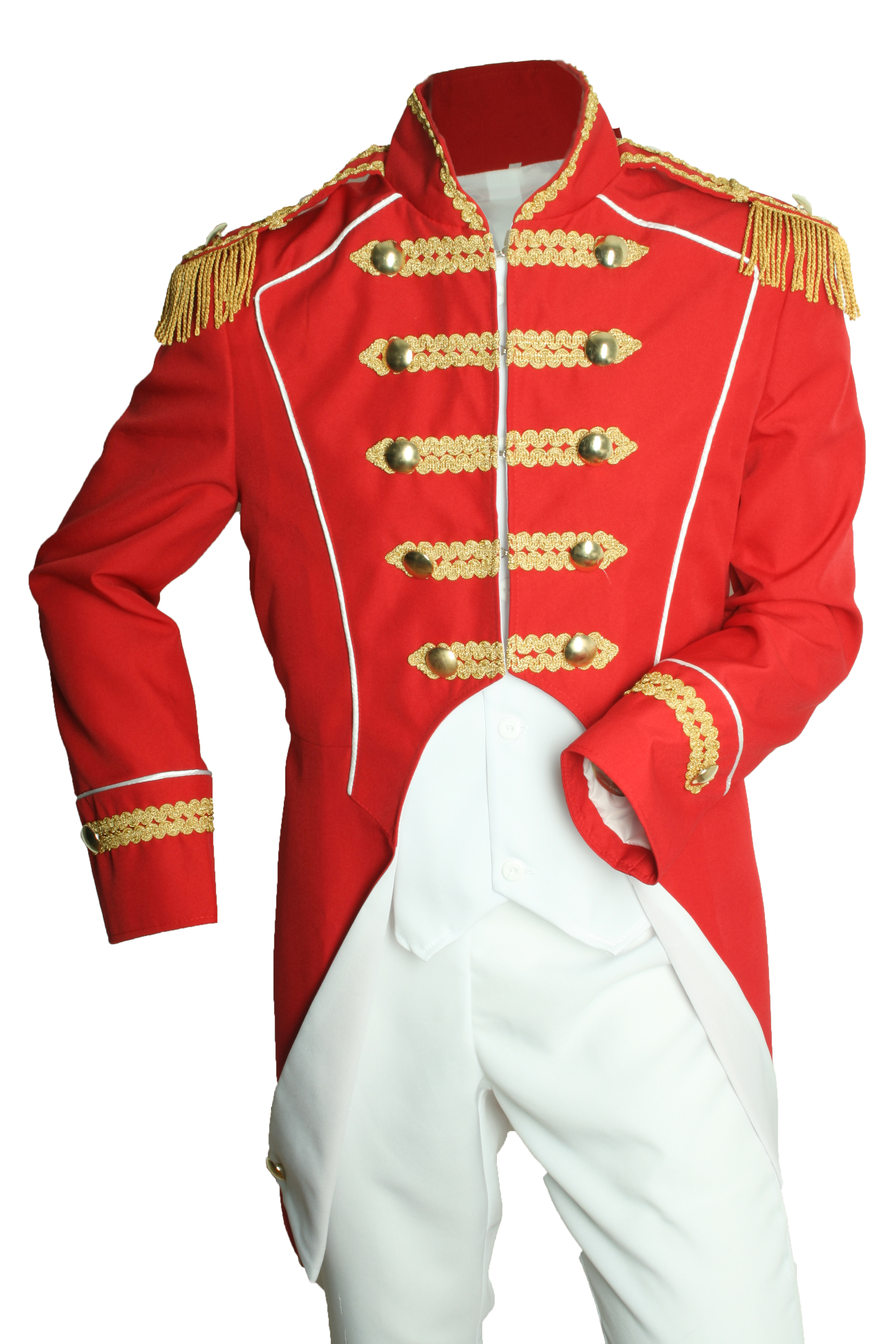 Soldat Napoleon Jacke Karnevalskostüm Uniform Fasching Theater Party Gehrock TOP